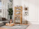 Furniture Style Dog Crate Ladder Bookcase Pet Friendly Furniture